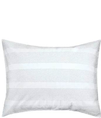 carol & frank Mason Sateen Dobby Weave Wide Stripe Standard Pillow Sham