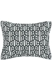 carol & frank Naya Geometric Pattern Double-Sided Standard Sham