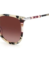 Carolina Herrera Women's CH0023 55mm Tortoise Rectangle Sunglasses