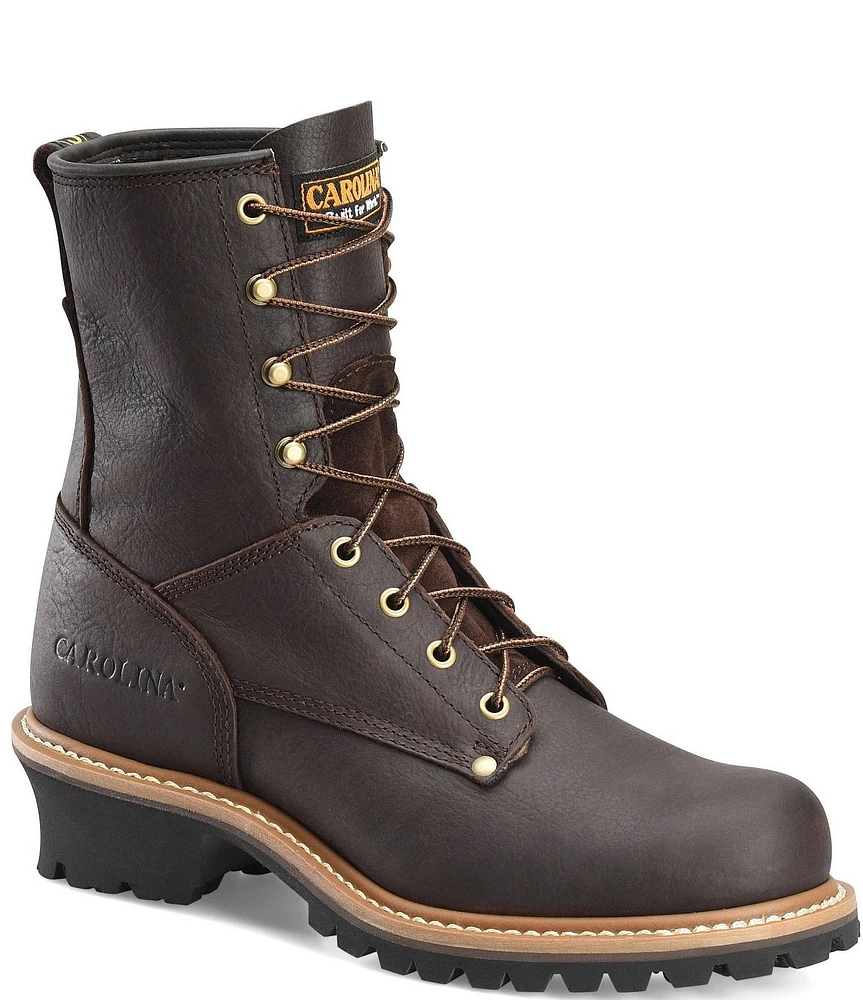 Carolina Men's Elm 8#double; Logger Work Boots