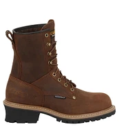 Carolina Men's Elm 8#double; Waterproof Steel Toe Logger Work Boots