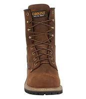 Carolina Men's Elm 8#double; Waterproof Steel Toe Logger Work Boots