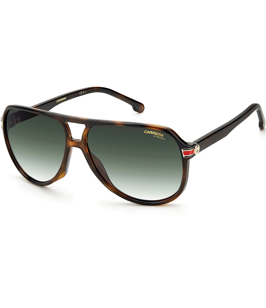 Carrera Unisex CA1045S 61mm Tortoise Aviator Sunglasses