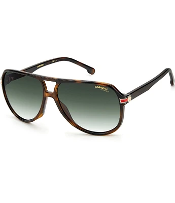 Carrera Unisex CA1045S 61mm Tortoise Aviator Sunglasses