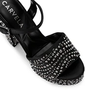 Carvela Sky High Embellished Platform Dress Sandals