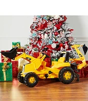 Caterpillar Front Loader with Backhoe Pedal Tractor