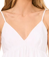 CeCe V-Neck Sleeveless Blouse