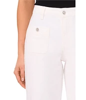 CeCe Wide-Leg Ankle Pant