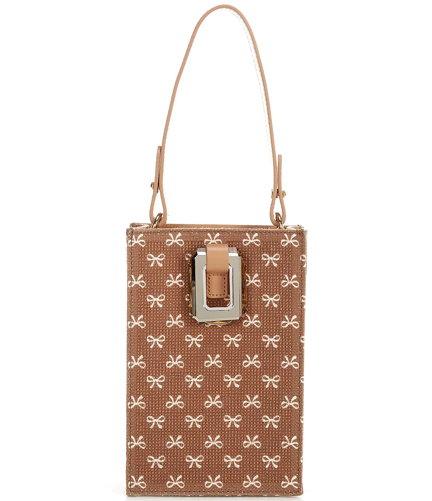 Cecelia New York Stride Glitter Bow Crossbody Bag