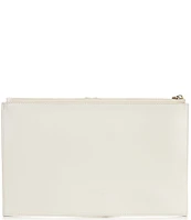 Cecelia New York Stroll Leather Floral Clutch