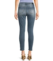 Celebrity Pink Destructed High Rise Repreve Sustainable Skinny Jeans