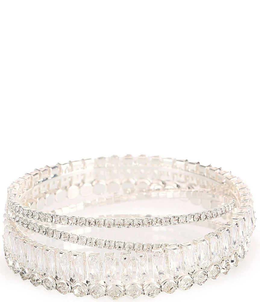 Cezanne Criss Cross Rows Cuff Bracelet