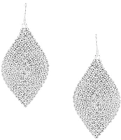 Cezanne Crystal Leaf Earrings