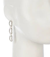 Cezanne Crystal Links Drop Earrings