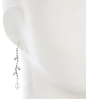 Cezanne Ivy Crystal Linear Earrings