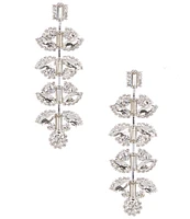 Cezanne Leaves Linear Earrings