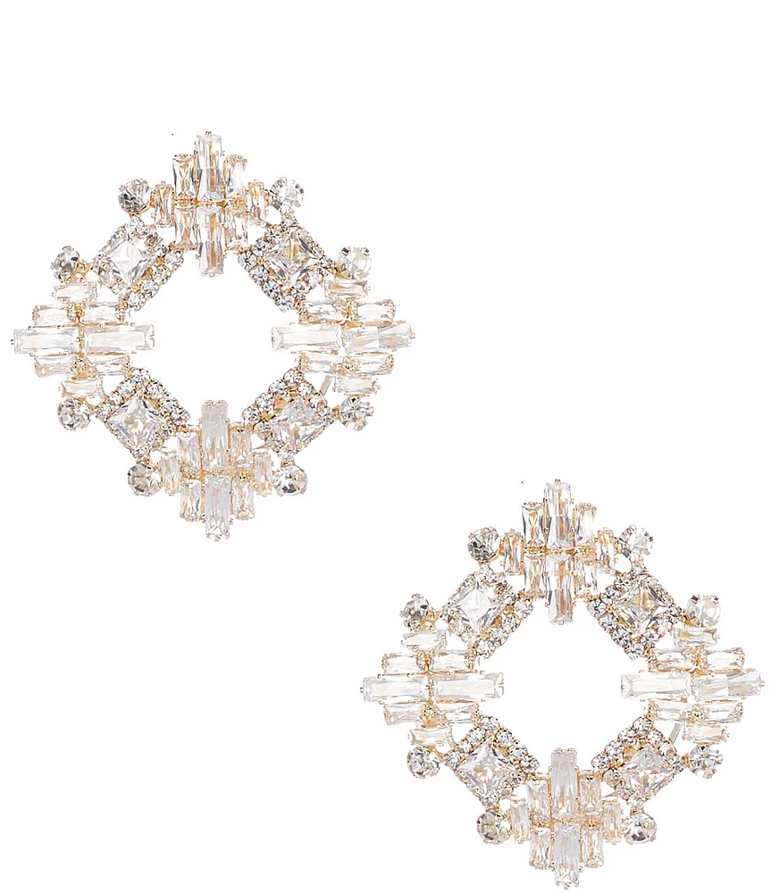 Cezanne Monolo Stud Earrings