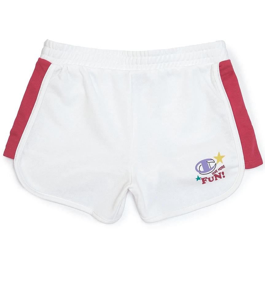 Champion Big Girls 7-16 Graphic French Terry Short