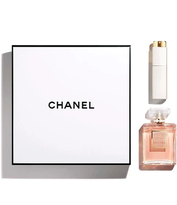 CHANEL COCO MADEMOISELLE 3.4 OZ. EAU DE PARFUM TWIST AND SPRAY SET