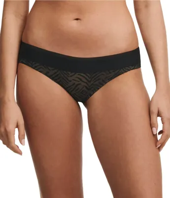 Chantelle Allure Striped Print Brief Panty