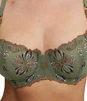 Chantelle Champs Elysees Unlined Lace Demi Bra