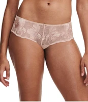 Chantelle Fleurs Embroidered Lace Cheeky Hipster Panty