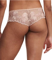 Chantelle Fleurs Embroidered Lace Cheeky Hipster Panty