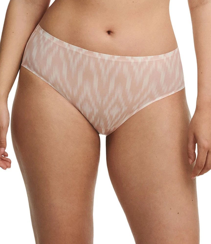 Chantelle Ikat Print Soft Stretch Hipster Panty