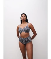 Chantelle Leopard Print Soft Stretch High Waisted Brief Panty