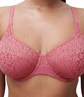 Chantelle Norah Floral Stretch Lace Full Coverage T-Shirt Seamless Bra