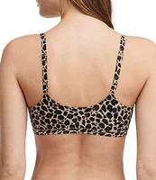 Chantelle Soft Stretch Leopard Print Scoop Bralette