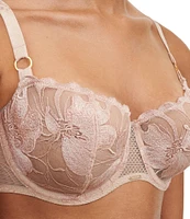 Chantelle Underwire Demi Fleur Adjustable Bra