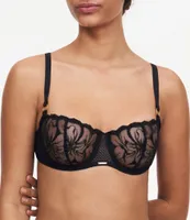 Chantelle Underwire Demi Fleur Adjustable Bra