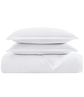 Charisma 310-Thread Count Cotton Classic Solid Duvet Cover Mini Set