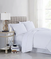 Charisma 400-Thread Count Percale Cotton Duvet Cover Mini Set