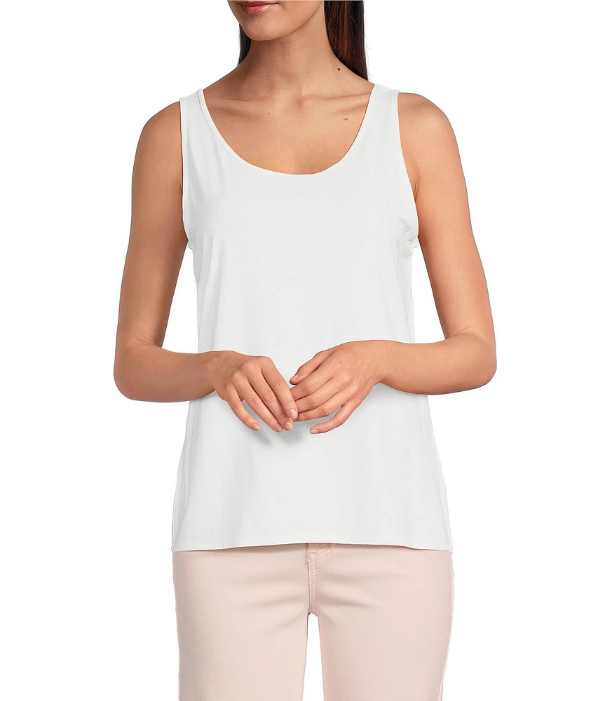 Charlie B. V-Neck Sleeveless Reversible Cami Tank