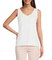 Charlie B. V-Neck Sleeveless Reversible Cami Tank