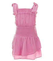 Chelsea & Violet Little Girls 2T-6X Smocked Waist Dress