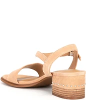 Chelsea & Violet Astrid Nubuck Suede Banded Sandals