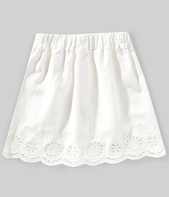 Chelsea & Violet Big Girls 7-16 Eyelet Hem Skirt