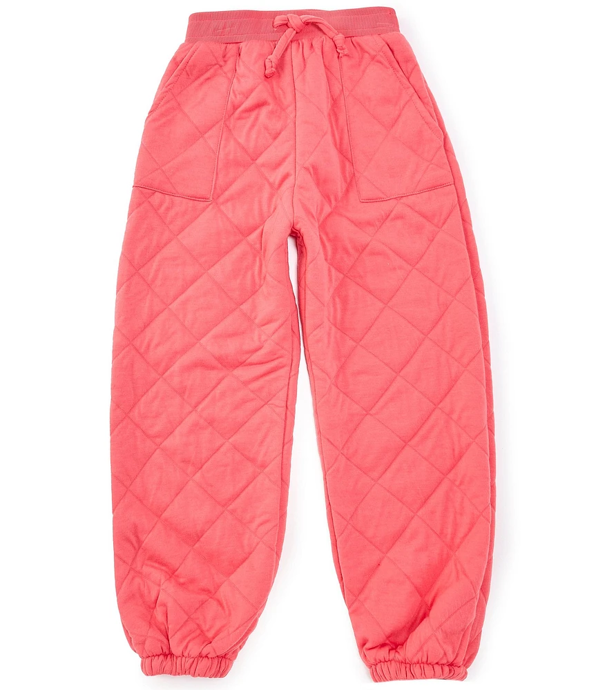 Chelsea & Violet Big Girls 7-16 Full Length Quilted Jogger