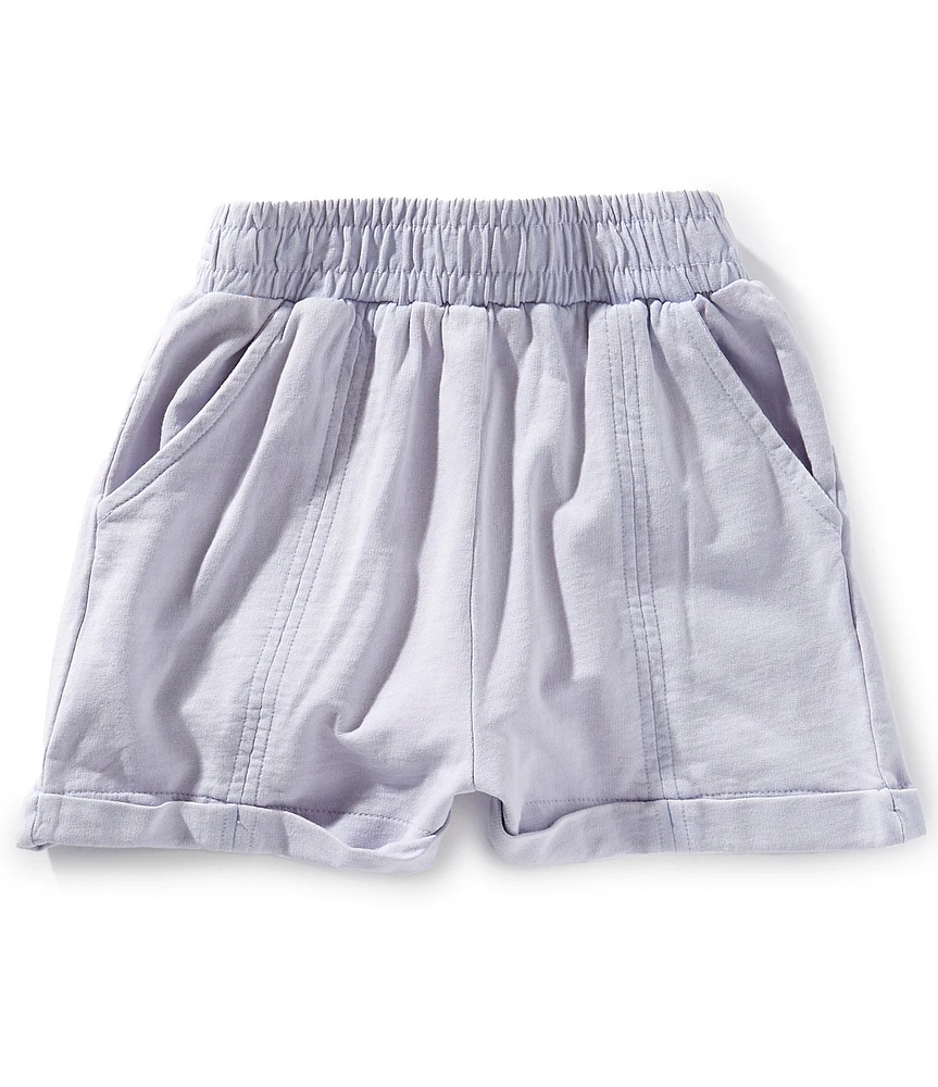Chelsea & Violet Big Girls 7-16 High Waist Washed Shorts