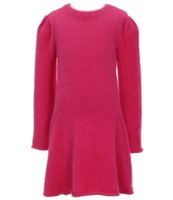 Chelsea & Violet Big Girls 7-16 Long Sleeve Flare Sweater Dress