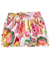 Chelsea & Violet Big Girls 7-16 Paisley Print Shorts