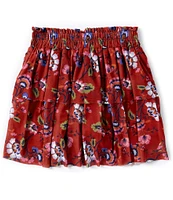 Chelsea & Violet Big Girls 7-16 Floral Printed Tiered Mini Skirt