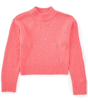 Chelsea & Violet Big Girls 7-16 Rhinestone Sweater