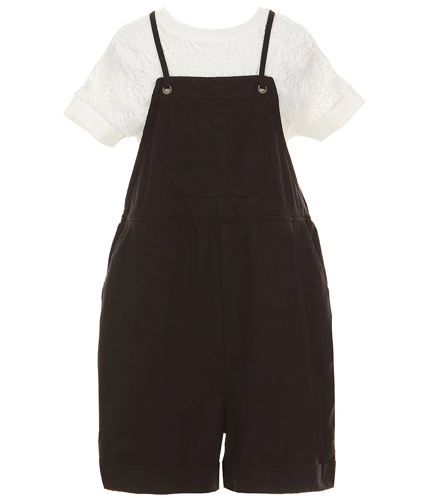 Chelsea & Violet Big Girls Sleeveless Waistless Romper
