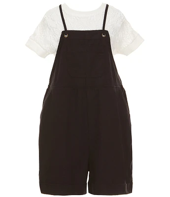 Chelsea & Violet Big Girls Sleeveless Waistless Romper