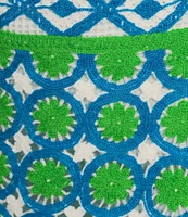 Chelsea & Violet Blossom Crochet Mini Coordinating Skirt