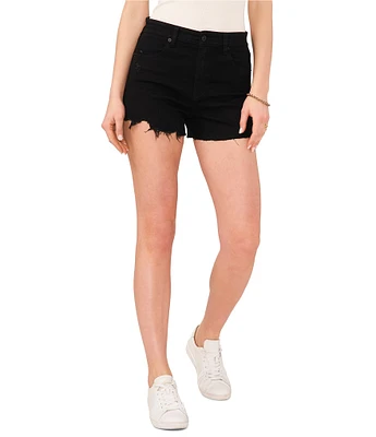 Chelsea & Violet Denim Frayed Cut Off Hem Shorts